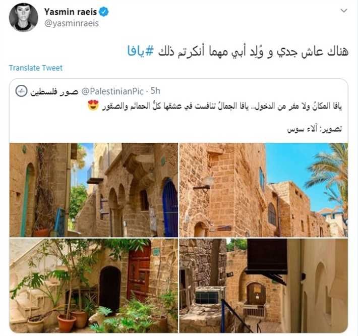 ياسمين رئيس عن مدينة يافا