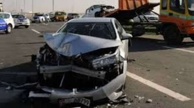إصابة شخص في حادث تصادم بطريق آل 51 بمنطقة صبحي حسين